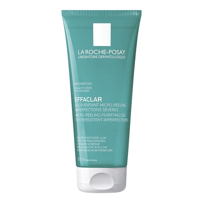 Buy La Roche-Posay Effaclar Micro Peeling Purifying Gel 200ml at Lila Beauty - Korean and Japanese Beauty Skincare and Makeup Cosmetics