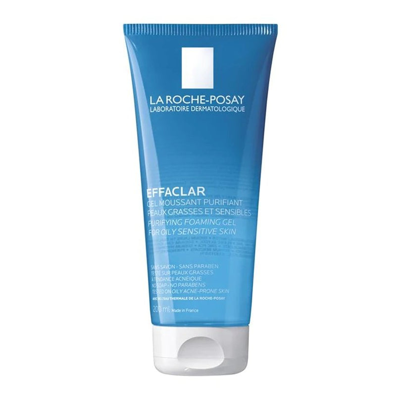 Buy La Roche-Posay Effaclar Purifying Foaming Gel Anti-Acne Cleanser 200ml at Lila Beauty - Korean and Japanese Beauty Skincare and Makeup Cosmetics