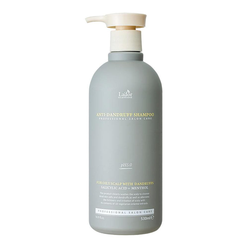 Buy La'dor Anti-Dandruff Shampoo 530ml in Australia at Lila Beauty - Korean and Japanese Beauty Skincare and Cosmetics Store