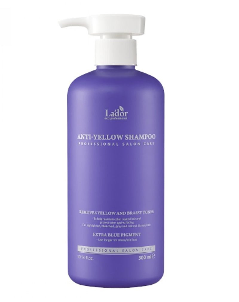 Buy La'dor Anti-Yellow Shampoo 300ml at Lila Beauty - Korean and Japanese Beauty Skincare and Makeup Cosmetics