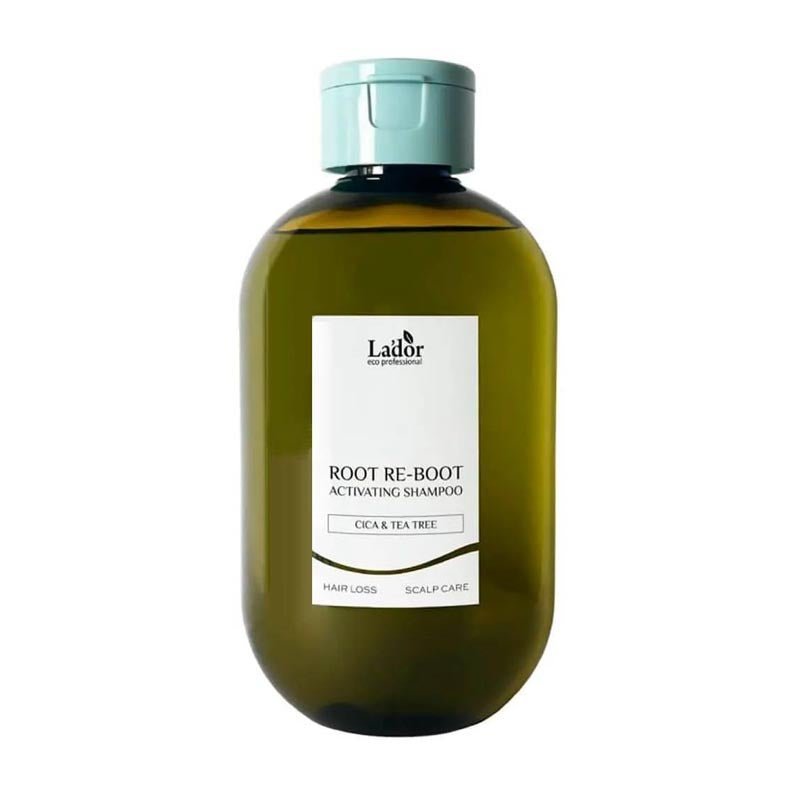 Buy La'dor Root Re - Boot Activating Shampoo Cica & Tea Tree 300ml at Lila Beauty - Korean and Japanese Beauty Skincare and Makeup Cosmetics