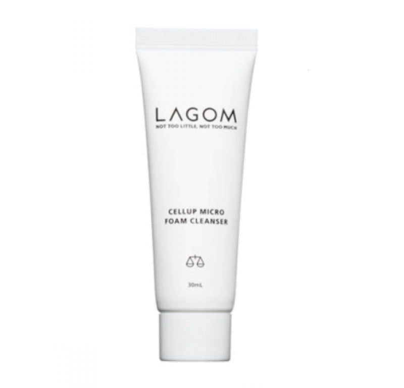 Buy LAGOM Cellus Micro Foam Cleanser 30ml at Lila Beauty - Korean and Japanese Beauty Skincare and Makeup Cosmetics