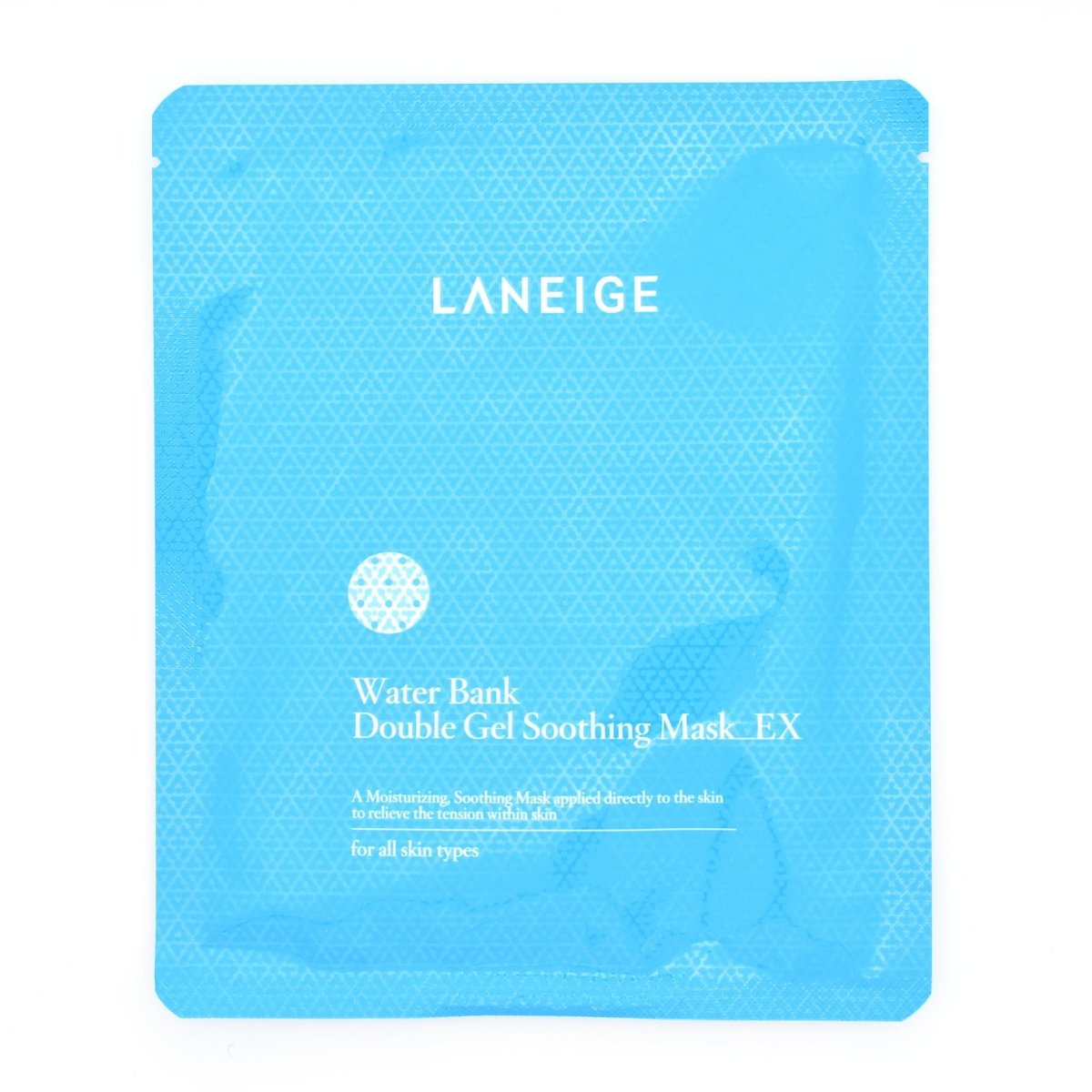 Buy Laneige Water Bank Double Gel Soothing Mask Sheet EX at Lila Beauty - Korean and Japanese Beauty Skincare and Makeup Cosmetics