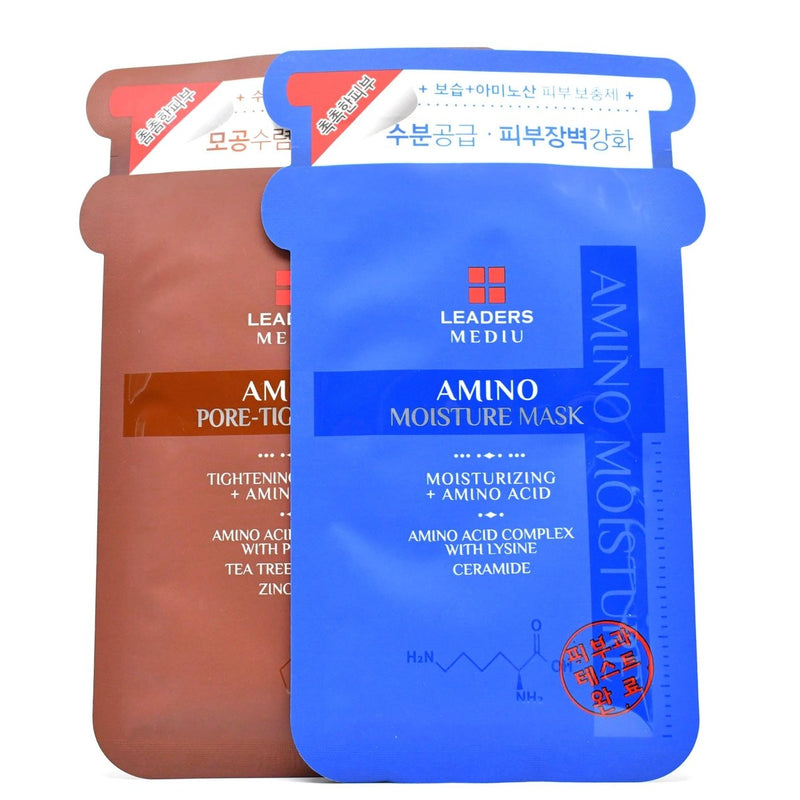 Buy Leaders Mediu Amino Mask Sheet at Lila Beauty - Korean and Japanese Beauty Skincare and Makeup Cosmetics