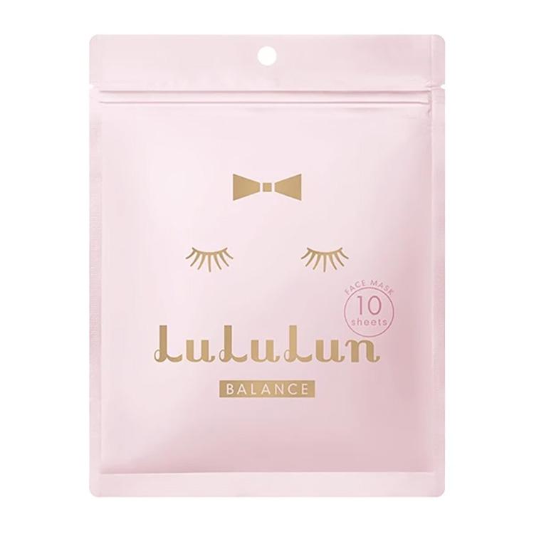 Buy LuLuLun Balance Moisture Face Mask Pink (10 Pcs) at Lila Beauty - Korean and Japanese Beauty Skincare and Makeup Cosmetics