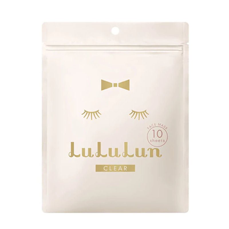 Buy LuLuLun Clear White Face Mask (10 Pcs) at Lila Beauty - Korean and Japanese Beauty Skincare and Makeup Cosmetics