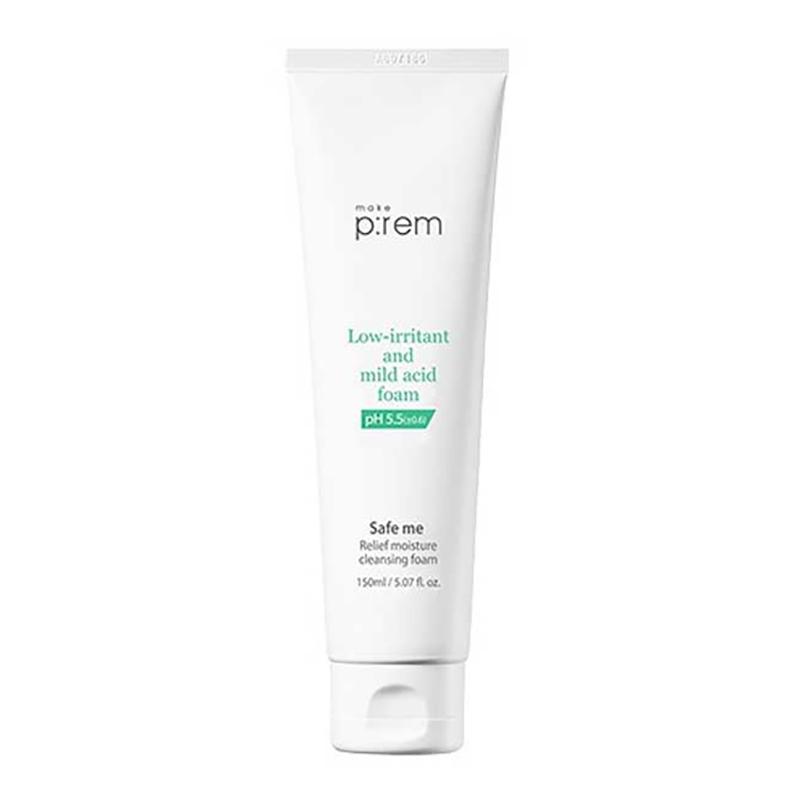 Buy Make P:rem Safe Me Relief Moisture Cleansing Foam 150ml at Lila Beauty - Korean and Japanese Beauty Skincare and Makeup Cosmetics