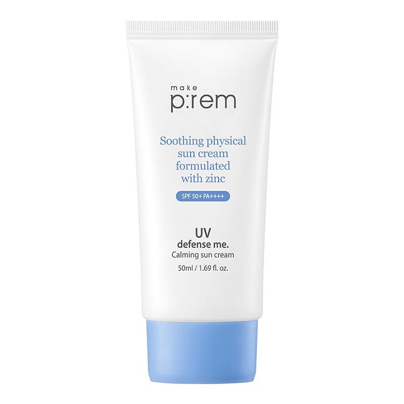 Buy Make P:rem UV Defense Me Calming Sun Cream 50ml at Lila Beauty - Korean and Japanese Beauty Skincare and Makeup Cosmetics