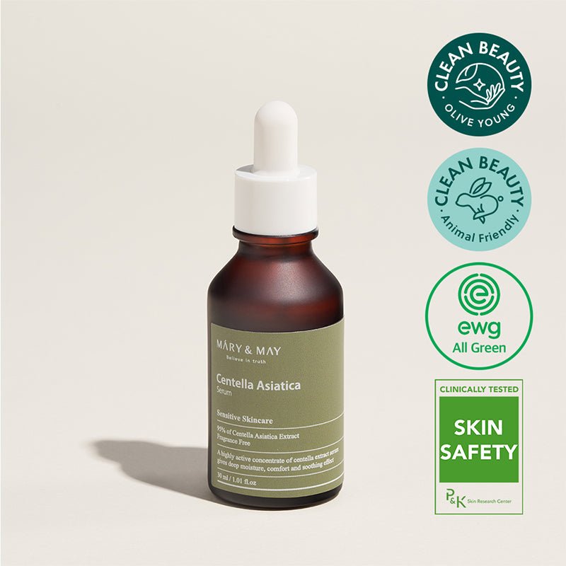 Buy Mary & May Centella Asiatica Serum 30ml at Lila Beauty - Korean and Japanese Beauty Skincare and Makeup Cosmetics
