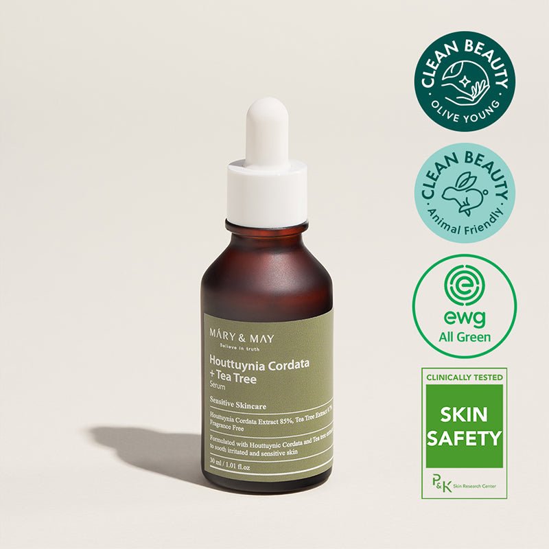 Buy Mary & May Houttuynia Cordata + Tea Tree Serum 30ml at Lila Beauty - Korean and Japanese Beauty Skincare and Makeup Cosmetics