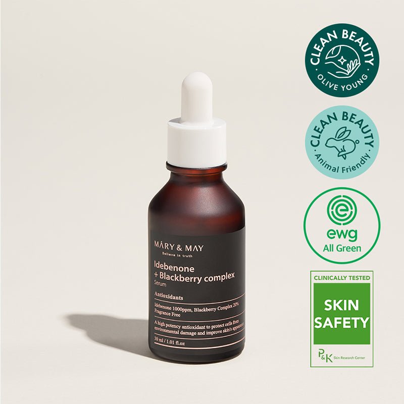Buy Mary & May Idebenone + Blackberry Complex Serum 30ml at Lila Beauty - Korean and Japanese Beauty Skincare and Makeup Cosmetics