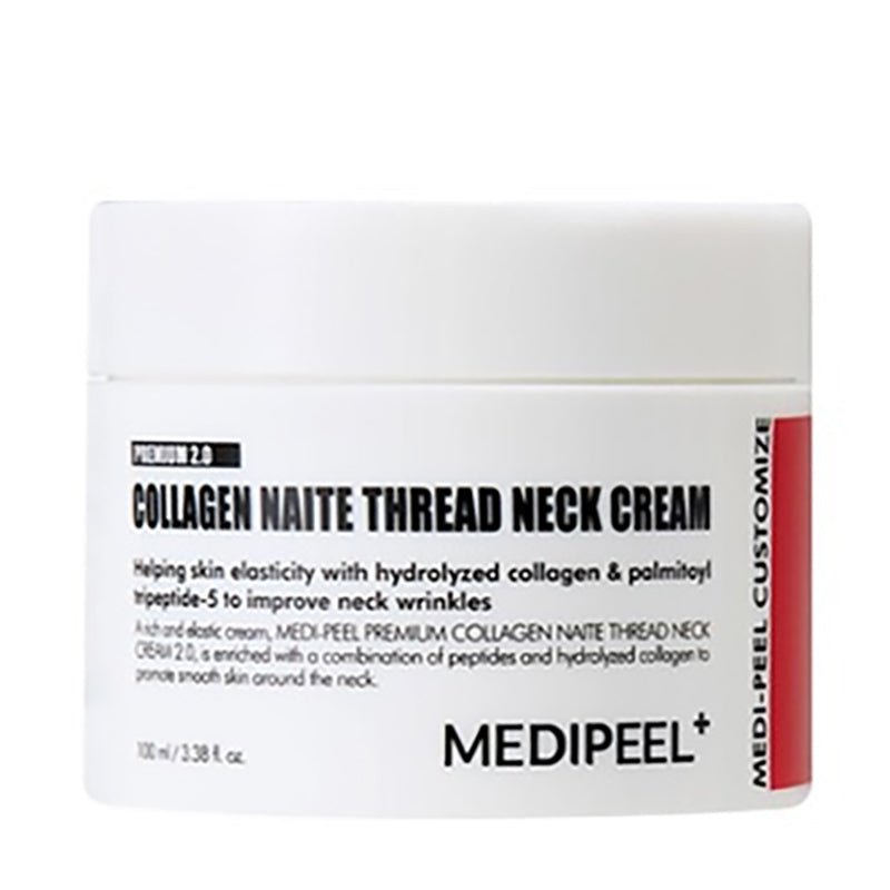 Buy Medi-Peel Premium 2.0 Collagen Naite Thread Neck Cream 100ml at Lila Beauty - Korean and Japanese Beauty Skincare and Makeup Cosmetics