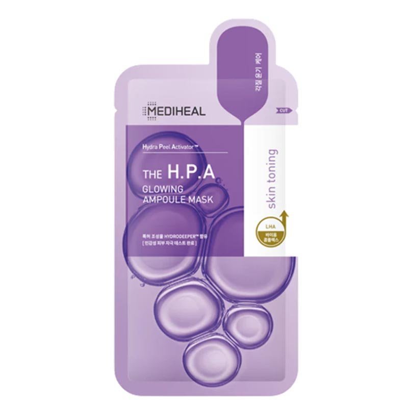 Buy Mediheal H.P.A Glowing Ampoule Mask 25ml at Lila Beauty - Korean and Japanese Beauty Skincare and Makeup Cosmetics