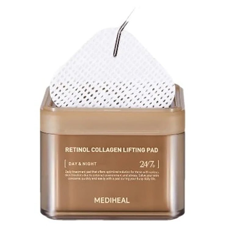 Buy Mediheal Retinol Collagen Lifting Pad (100 Pads) at Lila Beauty - Korean and Japanese Beauty Skincare and Makeup Cosmetics