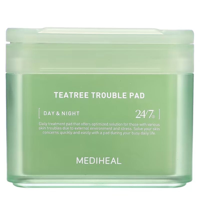 Buy Mediheal Teatree Trouble Pad (100pcs) at Lila Beauty - Korean and Japanese Beauty Skincare and Makeup Cosmetics