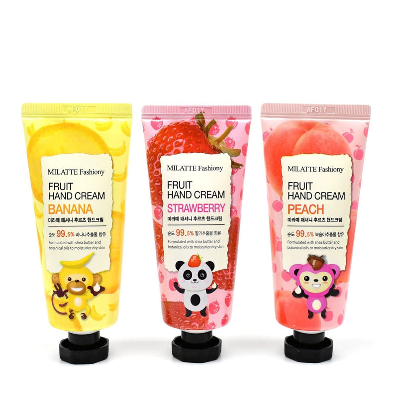 Buy Milatte Fashiony Fruit Hand Cream 60g at Lila Beauty - Korean and Japanese Beauty Skincare and Makeup Cosmetics