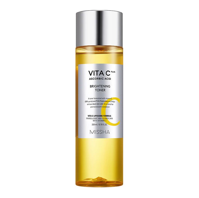 Buy Missha Vita C Plus Brightening Toner 200ml at Lila Beauty - Korean and Japanese Beauty Skincare and Makeup Cosmetics