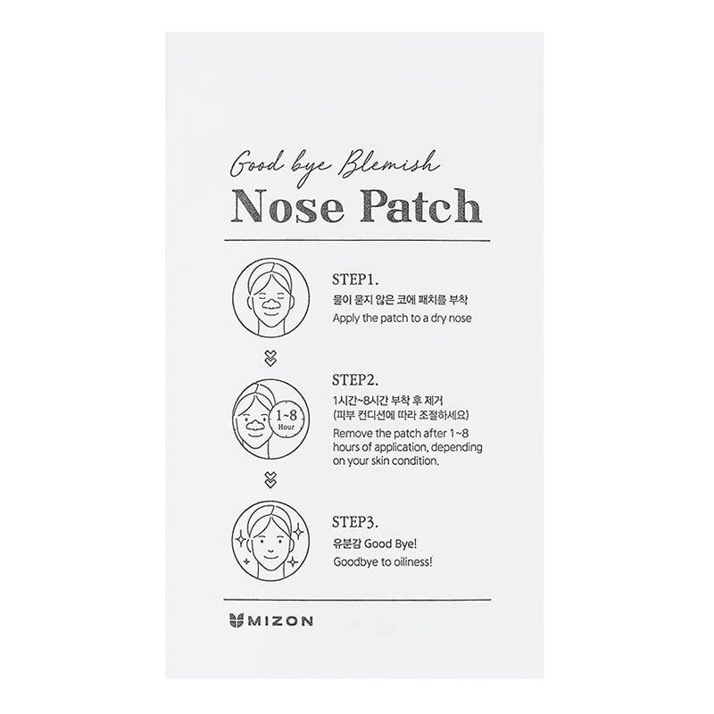 Buy Mizon Good Bye Blemish Nose Patch at Lila Beauty - Korean and Japanese Beauty Skincare and Makeup Cosmetics