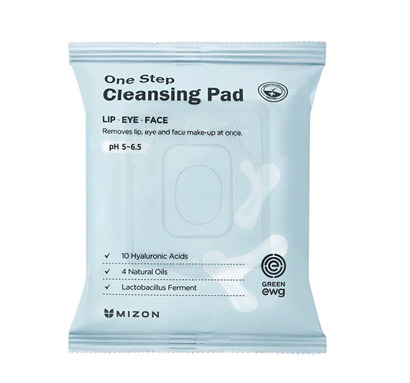 Buy Mizon One Step Cleansing Pad (30 pcs) at Lila Beauty - Korean and Japanese Beauty Skincare and Makeup Cosmetics