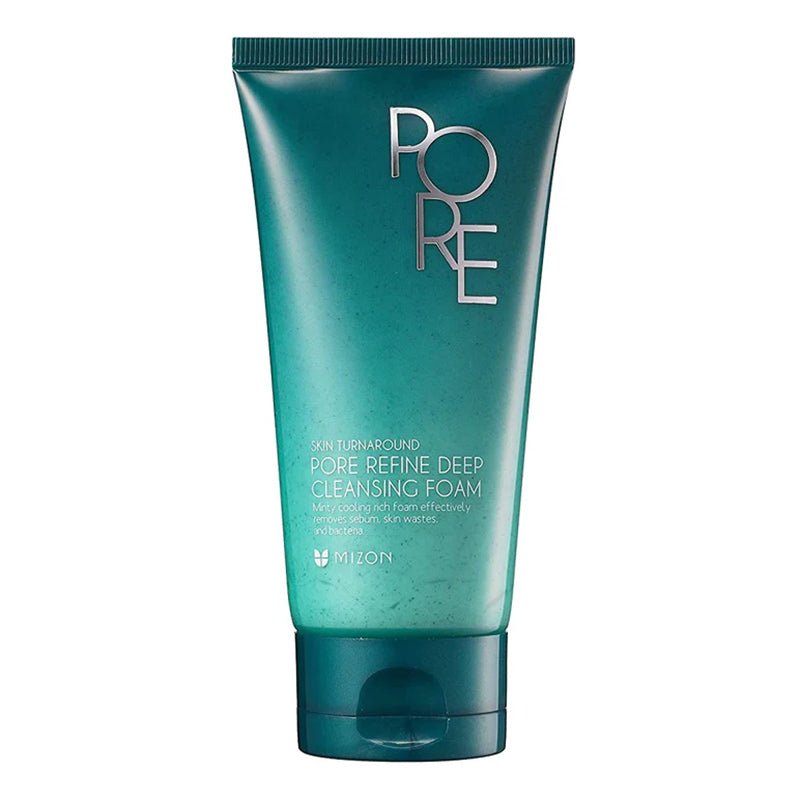 Buy Mizon Pore Refine Deep Cleansing Foam 120ml at Lila Beauty - Korean and Japanese Beauty Skincare and Makeup Cosmetics