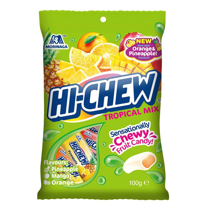 Buy Morinaga Hi-Chew Tropical Mix 100g at Lila Beauty - Korean and Japanese Beauty Skincare and Makeup Cosmetics