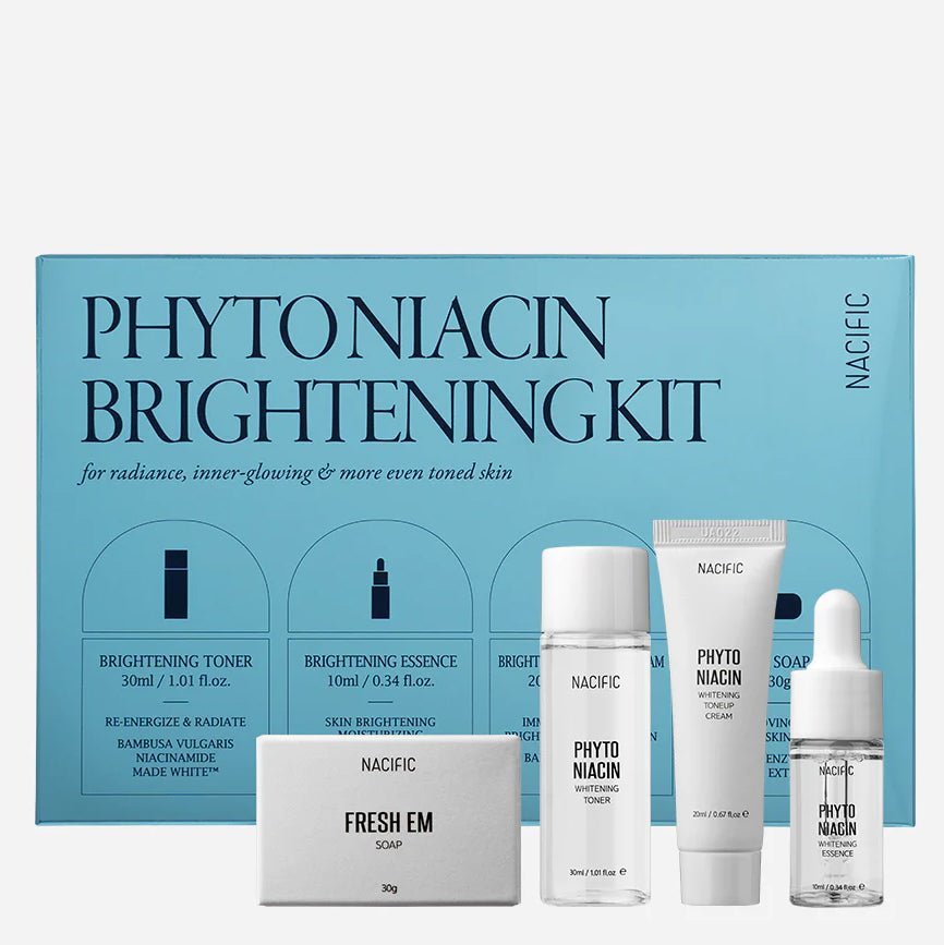 Buy Nacific Phyto Niacin Brightening Kit (4pcs) at Lila Beauty - Korean and Japanese Beauty Skincare and Makeup Cosmetics