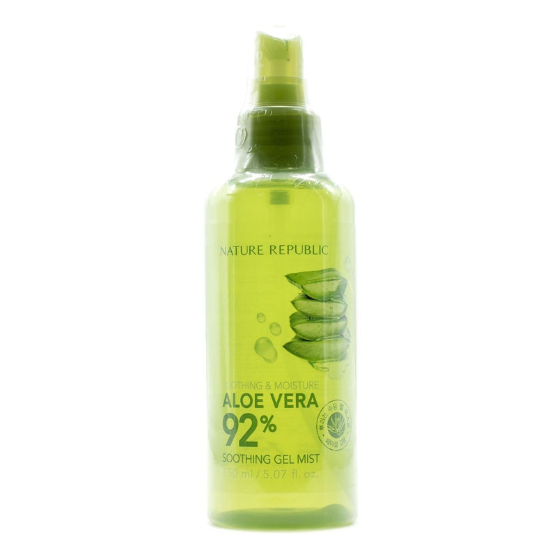 Buy Nature Republic Soothing & Moisture Aloe Vera 92% Soothing Gel Mist 150ml at Lila Beauty - Korean and Japanese Beauty Skincare and Makeup Cosmetics