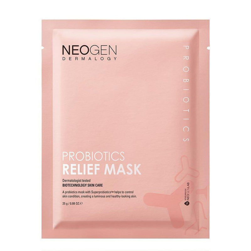 Buy Neogen Probiotics Relief Mask Sheet 25g in Australia at Lila Beauty - Korean and Japanese Beauty Skincare and Cosmetics Store