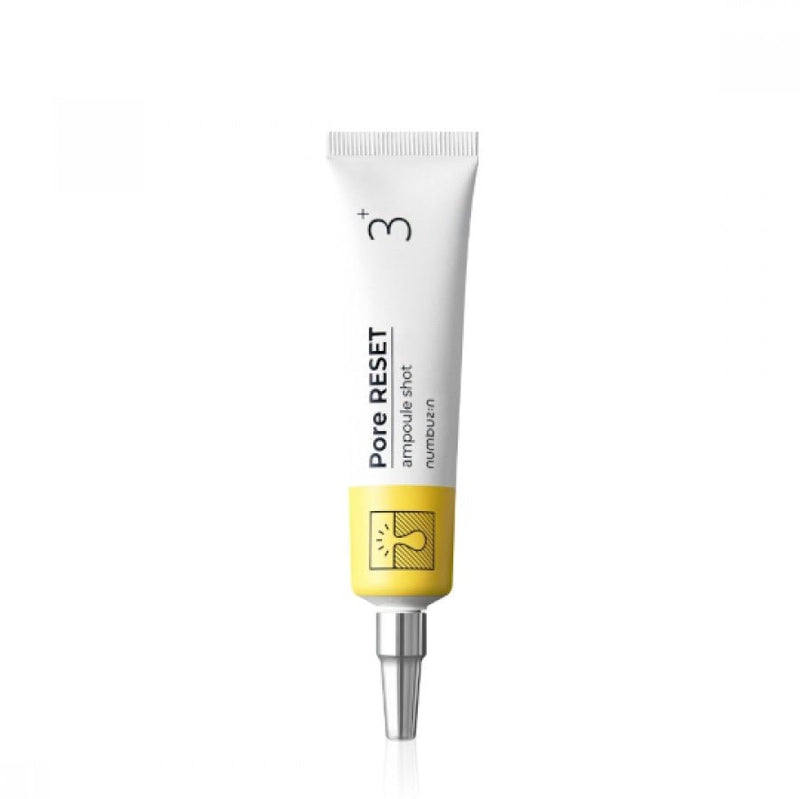 Buy Numbuzin No.3 Pore Reset Ampoule Shot 25ml at Lila Beauty - Korean and Japanese Beauty Skincare and Makeup Cosmetics