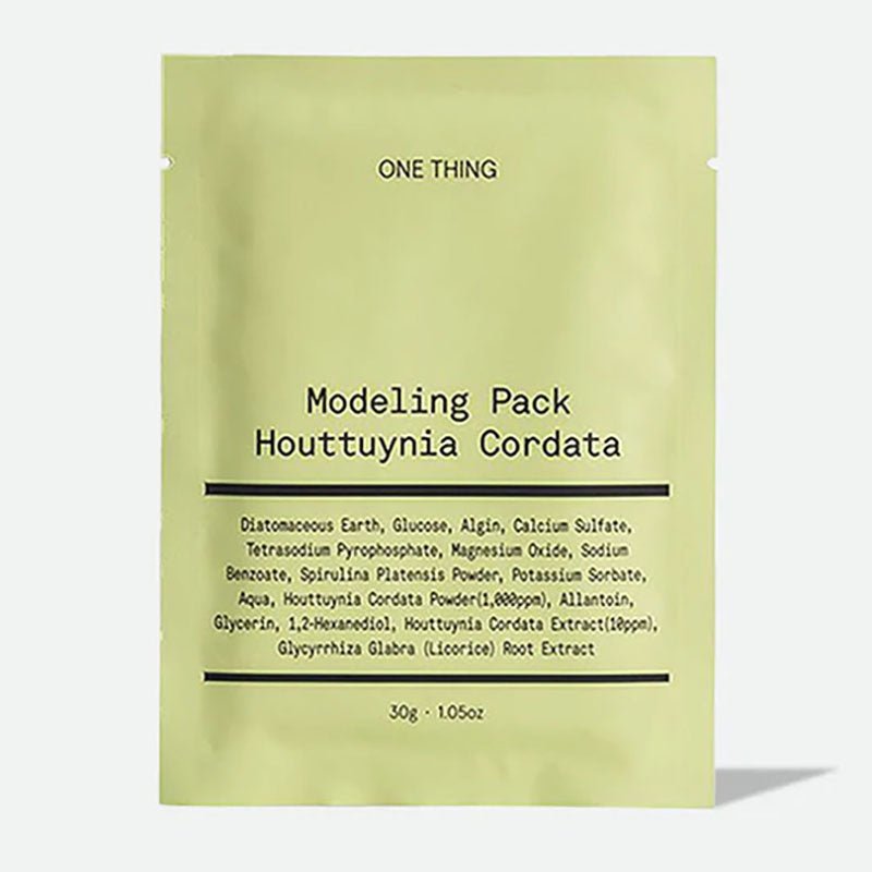 Buy One Thing Houttuyna Cordata Modeling Pack 30g at Lila Beauty - Korean and Japanese Beauty Skincare and Makeup Cosmetics