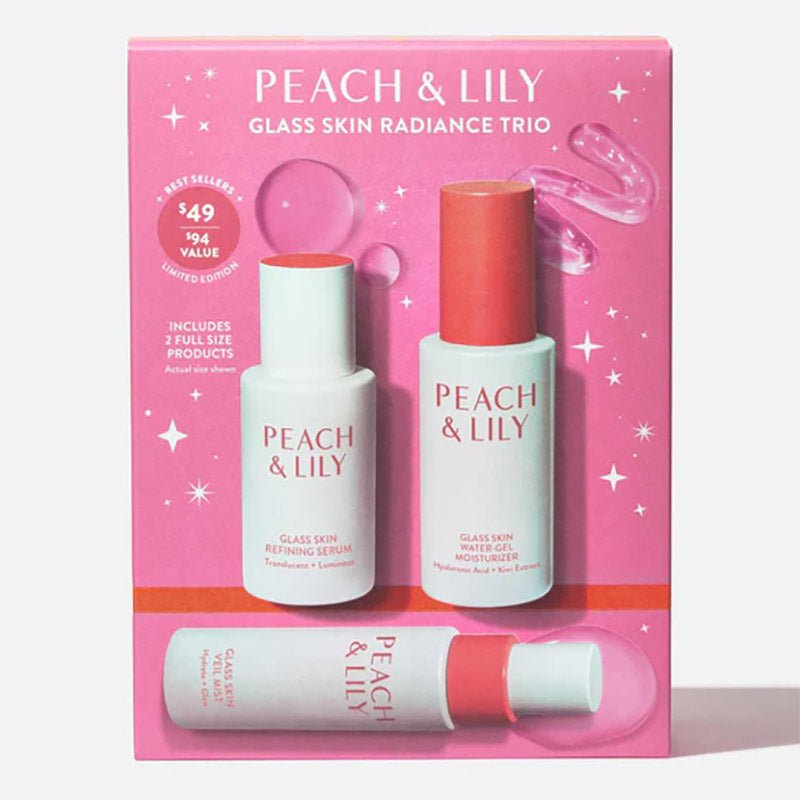 Buy Peach & Lily Glass Skin Radiance Trio at Lila Beauty - Korean and Japanese Beauty Skincare and Makeup Cosmetics