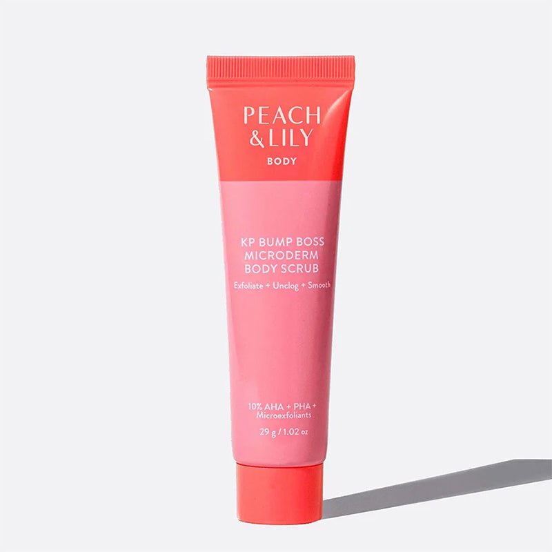 Buy Peach & Lily KP Bump Boss Microderm Body Scrub Mini Size 29g at Lila Beauty - Korean and Japanese Beauty Skincare and Makeup Cosmetics
