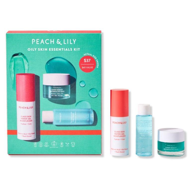 Buy Peach & Lily Oily Skin Essentials Kit at Lila Beauty - Korean and Japanese Beauty Skincare and Makeup Cosmetics