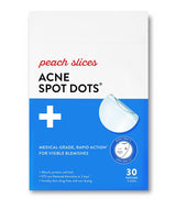 Buy Peach & Lily Peach Slices Acne Spot Dots (30 Patches) at Lila Beauty - Korean and Japanese Beauty Skincare and Makeup Cosmetics