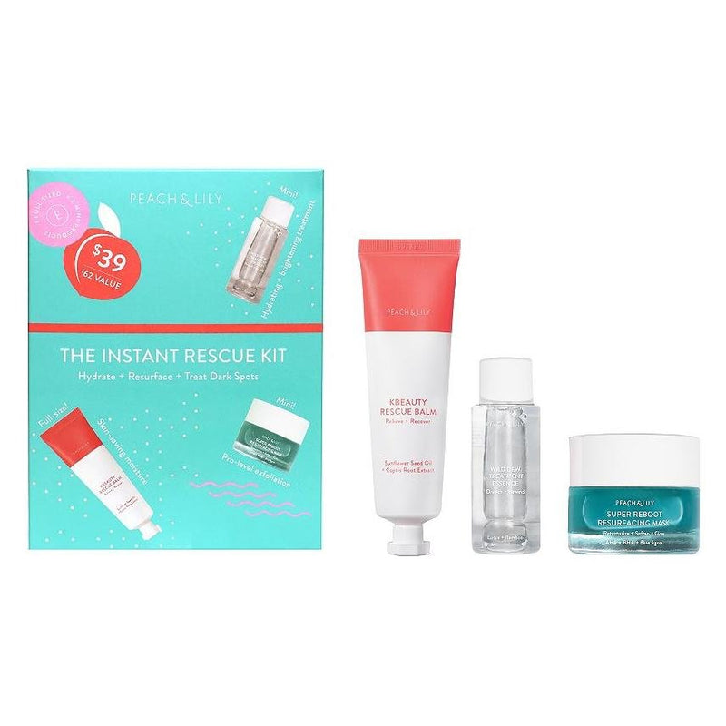Buy Peach & Lily The Instant Rescue Kit - 1 Kit in Australia at Lila Beauty - Korean and Japanese Beauty Skincare and Cosmetics Store