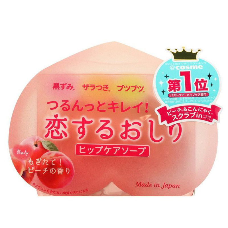 Buy Pelican Peach Loving Hip Care Body Bottom Soap 80g at Lila Beauty - Korean and Japanese Beauty Skincare and Makeup Cosmetics
