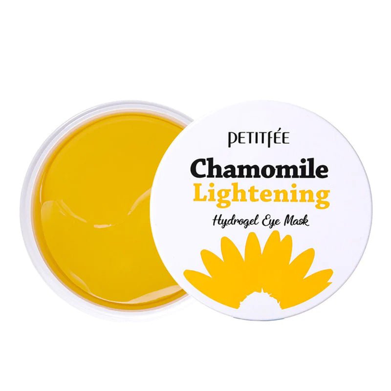 Buy Petitfee Chamomile Lightening Hydrogel Eye Mask 84g (60 Patches) at Lila Beauty - Korean and Japanese Beauty Skincare and Makeup Cosmetics