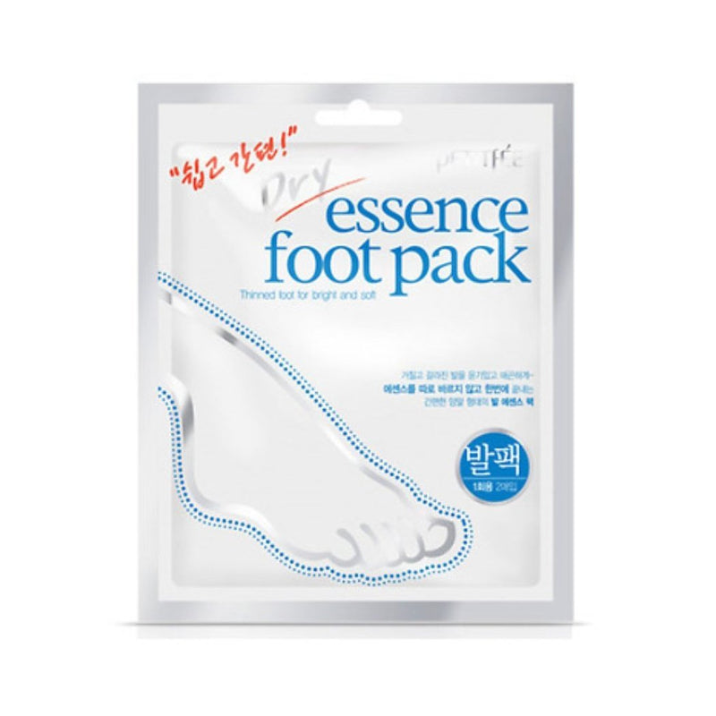 Buy Petitfee Dry Essence Foot Pack 1 Pack (2 Pieces) at Lila Beauty - Korean and Japanese Beauty Skincare and Makeup Cosmetics