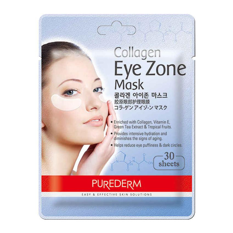 Buy Purederm Collagen Eye Zone Mask 30 Patches at Lila Beauty - Korean and Japanese Beauty Skincare and Makeup Cosmetics