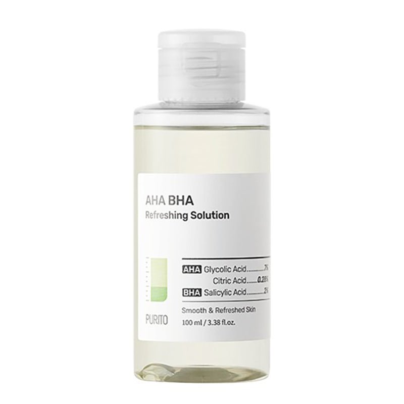 Buy Purito AHA BHA Refreshing Solution 100ml at Lila Beauty - Korean and Japanese Beauty Skincare and Makeup Cosmetics