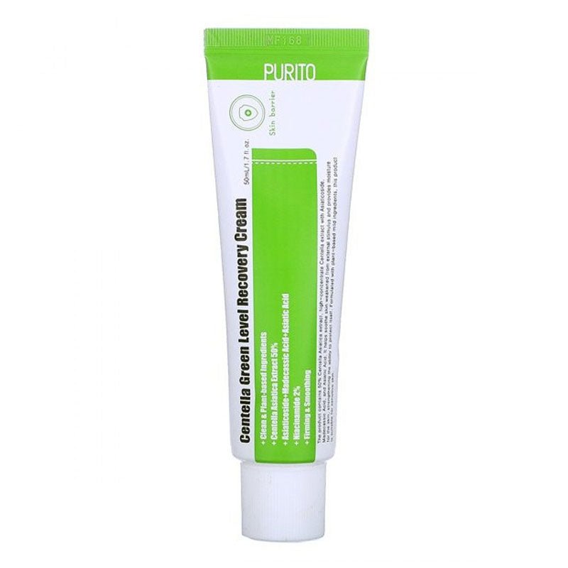 Buy Purito Centella Green Level Recovery Cream 50ml at Lila Beauty - Korean and Japanese Beauty Skincare and Makeup Cosmetics