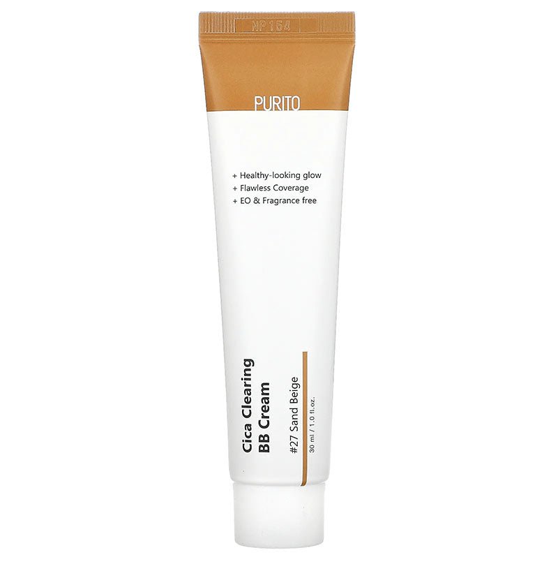 Buy Purito Cica Clearing BB Cream 30ml at Lila Beauty - Korean and Japanese Beauty Skincare and Makeup Cosmetics