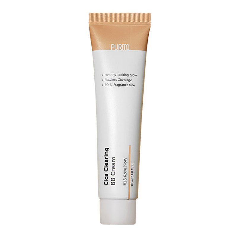 Buy Purito Cica Clearing BB Cream 30ml at Lila Beauty - Korean and Japanese Beauty Skincare and Makeup Cosmetics