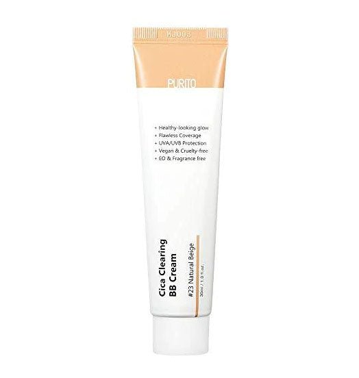 Buy Purito Cica Clearing BB Cream 30ml at Lila Beauty - Korean and Japanese Beauty Skincare and Makeup Cosmetics