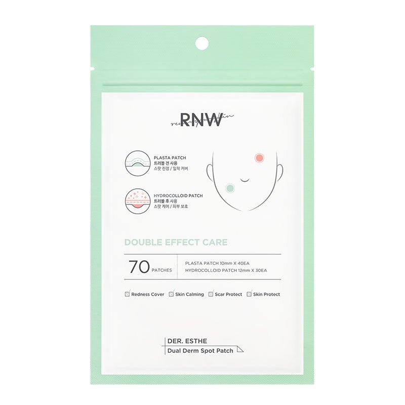 Buy RNW Der. Esthe Dual Derm Spot Patch (70 Patches) at Lila Beauty - Korean and Japanese Beauty Skincare and Makeup Cosmetics