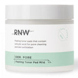 Buy RNW Der. Pore Peeling Toner Pad Mild (60 Pads) at Lila Beauty - Korean and Japanese Beauty Skincare and Makeup Cosmetics