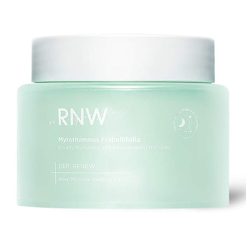 Buy RNW Der Renew Deep Moisture Sleeping Mask 100ml at Lila Beauty - Korean and Japanese Beauty Skincare and Makeup Cosmetics