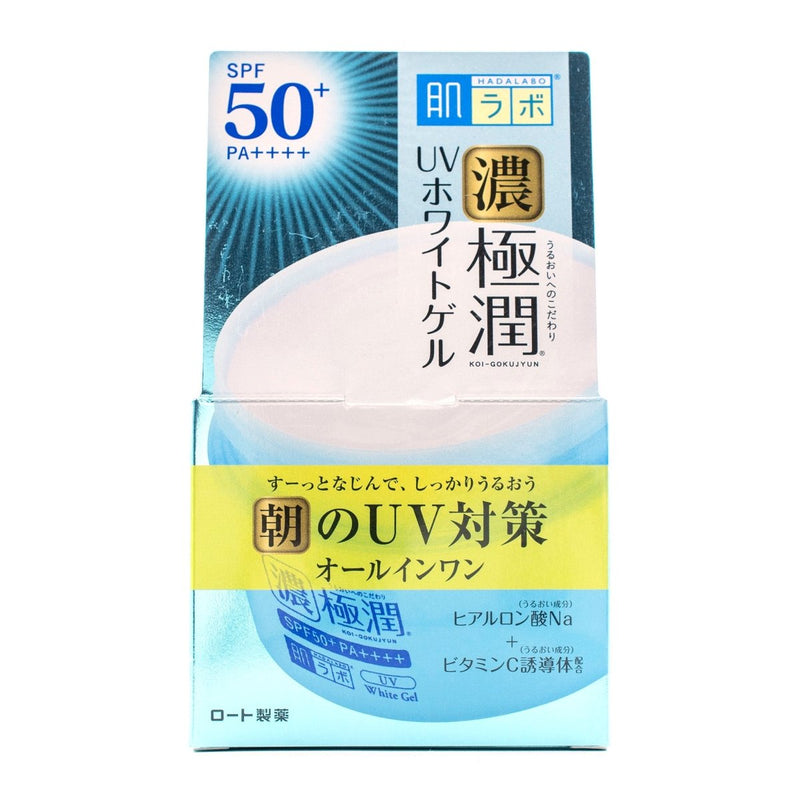 Buy Rohto Hada Labo Goku-Jyun UV White Gel 90g at Lila Beauty - Korean and Japanese Beauty Skincare and Makeup Cosmetics