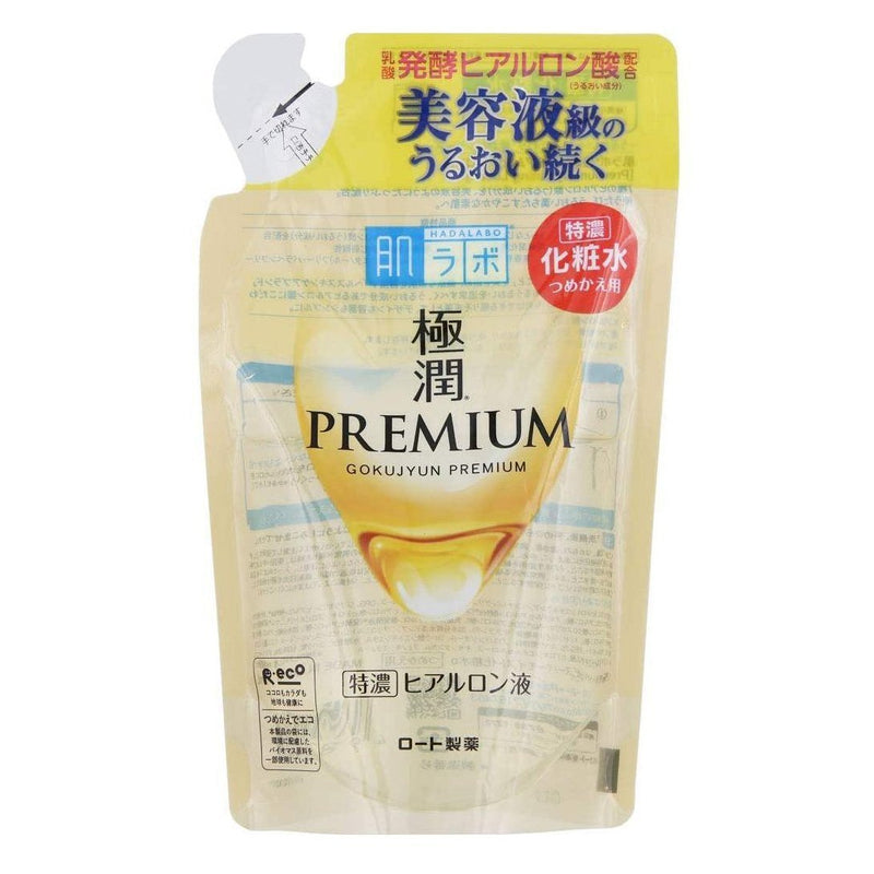 Buy Rohto Hada Labo Gokujyun Premium Hyaluronic Acid Lotion Refill 170ml RENEW at Lila Beauty - Korean and Japanese Beauty Skincare and Makeup Cosmetics