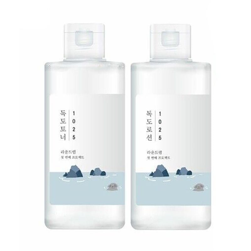 Buy Round Lab 1025 Dokdo Toner + Lotion Special Set (200ml + 200ml) at Lila Beauty - Korean and Japanese Beauty Skincare and Makeup Cosmetics